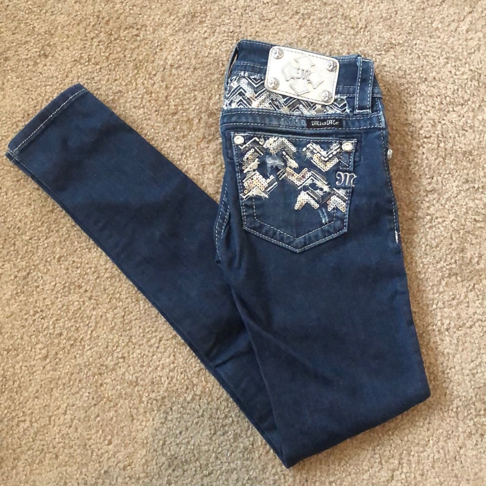 Miss Me ankle skinny